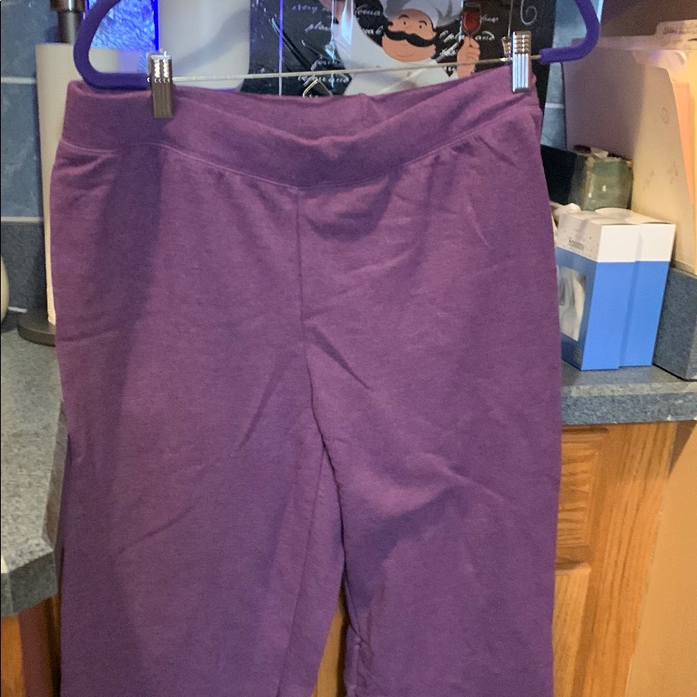 Hanes Women's Purple Track Pants